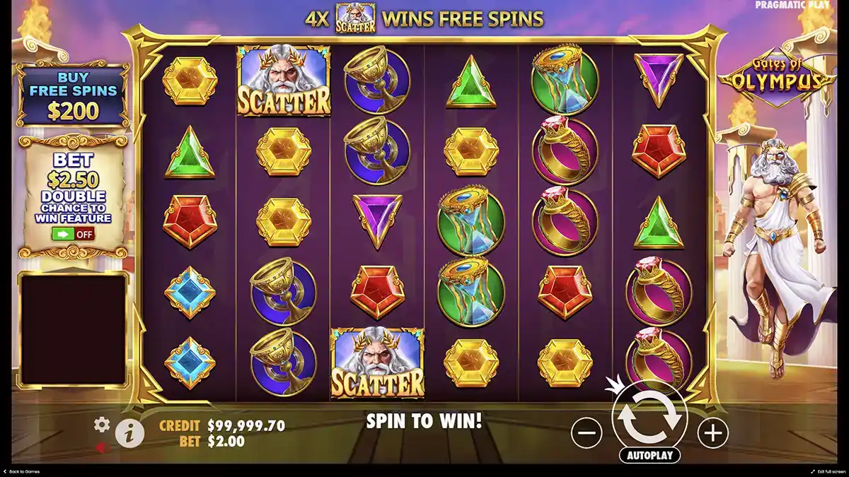 Gates of Olympus 1000 Mythical Slot